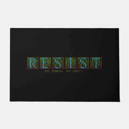 抵抗 ドアマット (正面)