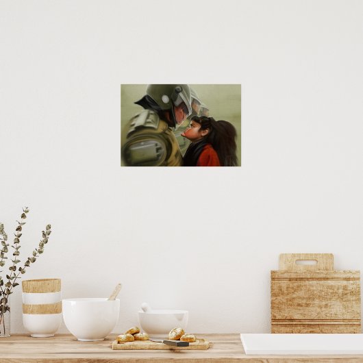 抵抗 ポスター (キッチン)