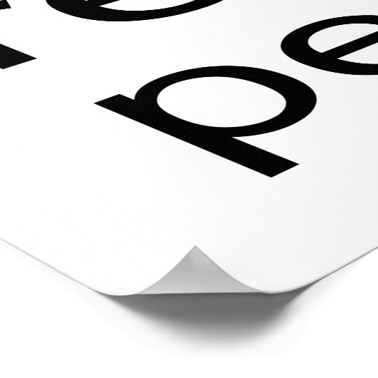 抵抗 ポスター (角)