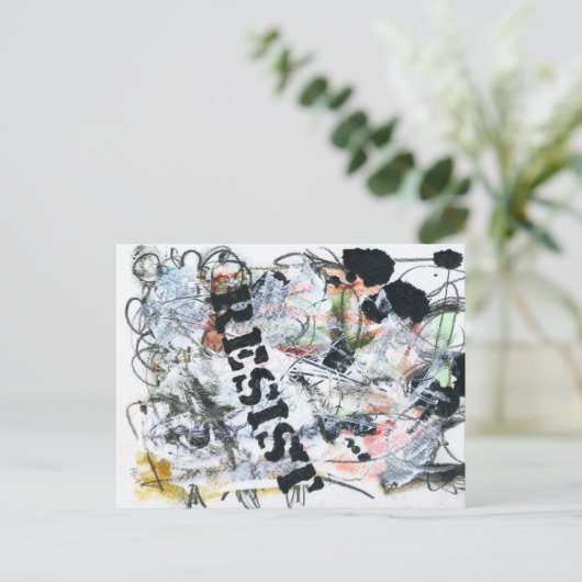 抵抗 ポストカード (スタンド正面)