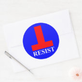 抵抗 ラウンドシール (封筒)