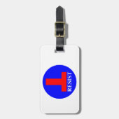 抵抗 ラゲッジタグ (正面縦)