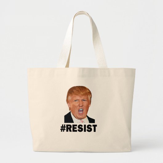 抵抗 ラージトートバッグ (正面)