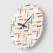 抵抗 ラージ壁時計 (傾斜)