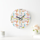 抵抗 ラージ壁時計 (ホーム)