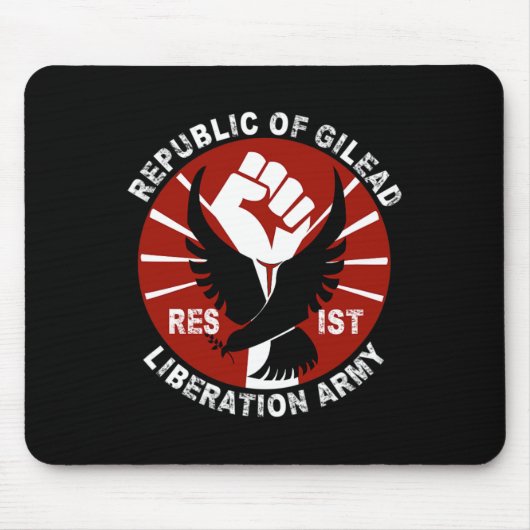 抵抗 – Gilead Liberation Army公民権運動 マウスパッド (正面)