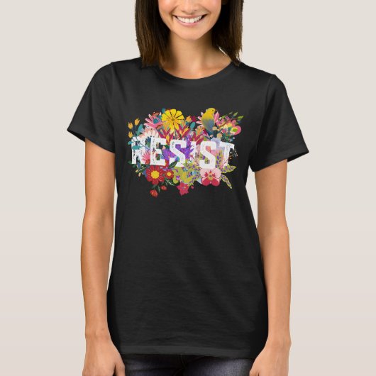 抵抗 Tシャツ (正面)