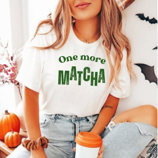 抹茶がもう一つ Tシャツ – おしゃれな抹茶愛好家向け