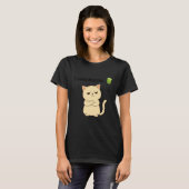 抹茶が欲しい猫 Tシャツ (正面フル)