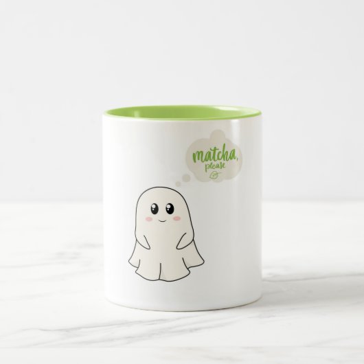 抹茶ください! ツートーンマグカップ (中央)