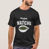 抹茶とマッチする Tシャツ (正面)
