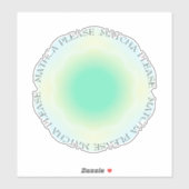 抹茶どうぞ シール (シート)