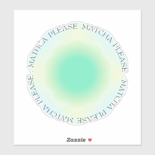 抹茶どうぞ シール (シート)