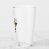 抹茶のエルフ おもしろクリスマス 抹茶ドリンク タンブラーグラス (左)