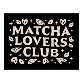 抹茶の恋人引用文 ポスター