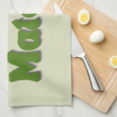 抹茶の抹茶は抹茶が美味しい キッチンタオル (四つ折り)