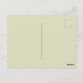 抹茶の抹茶は抹茶が美味しい ポストカード (裏面)