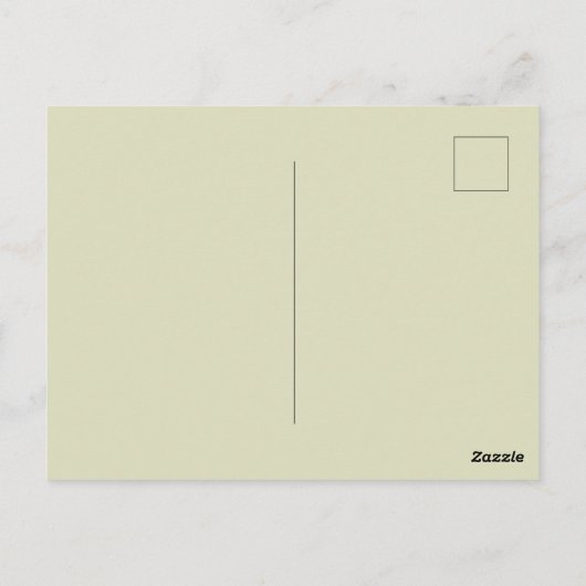 抹茶の抹茶は抹茶が美味しい ポストカード (裏面)