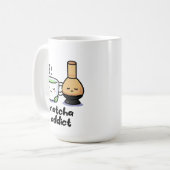 抹茶アディクト日本のグリーンティー漫画ティーカップ コーヒーマグカップ (正面左)