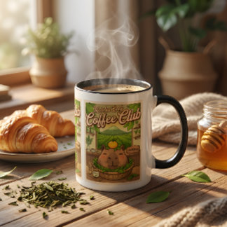 抹茶カピバラマグカップ - かわいいマッチャ茶 マグカップ