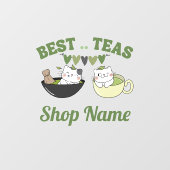 抹茶カフェ ウィンドウサイン (シート)
