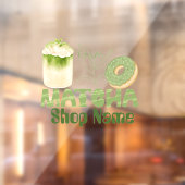 抹茶カフェ ウィンドウサイン (シート2)