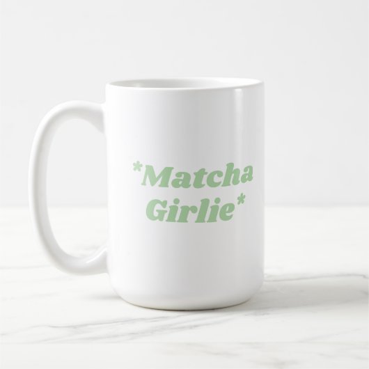 抹茶ガールズ コーヒー 紅茶 マグカップ (左)