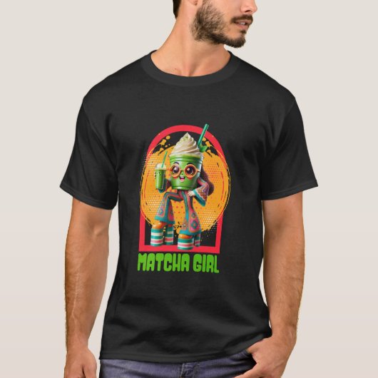 抹茶ガール Tシャツ (正面)