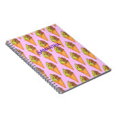 抹茶グリーンティーデザートにソフトクリーム ノートブック (右側)