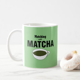 抹茶グリーンティー愛好家 コーヒーマグカップ