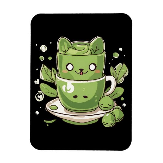 抹茶グリーンティー マグネット (縦)