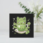 抹茶グリーンティー 招待状 (スタンド正面)