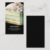 抹茶ケーキ名刺 名刺 (正面/裏面)