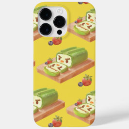 抹茶ケーキ転がイラストレーション Case-Mate iPhone 14 PRO MAXケース