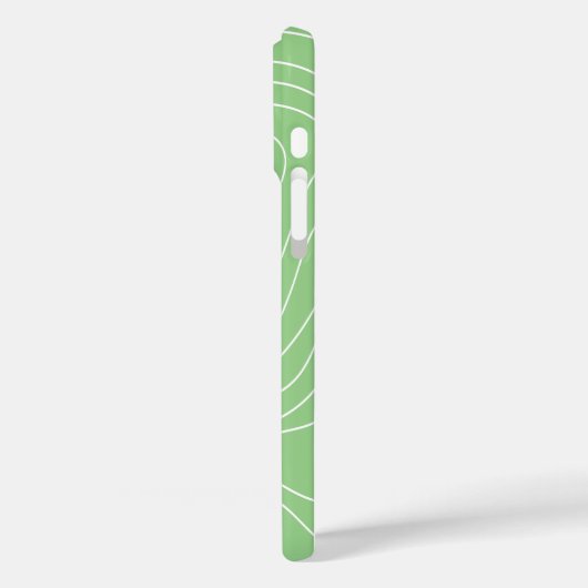 抹茶コンターフロー Case-Mate iPhoneケース (裏面 / 左)