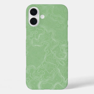 抹茶コンターフロー iPhone 16 PLUSケース