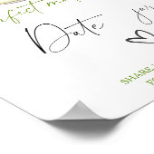 抹茶ブライダルシャワー伊達夜アイディア ポスター (角)