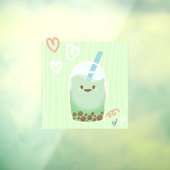 抹茶ボバ緑茶抹茶 ウィンドウサイン (シート3)