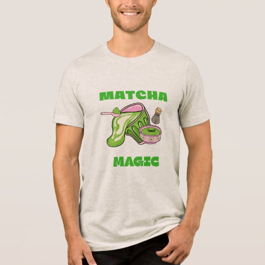 抹茶マジック トライブレンドＴシャツ (正面)