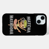 抹茶マタドーラ 優雅な緑のエネルギー Case-Mate iPhoneケース (裏面 (横))