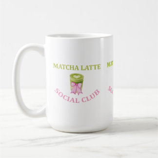 抹茶ラテサークル コーヒーマグカップ