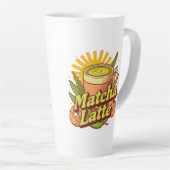 抹茶ラテマググリーンティー カフェラテマグ (右アングル)