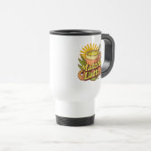 抹茶ラテ緑茶 トラベルマグ (正面右)