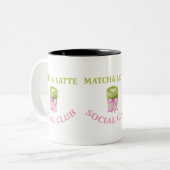 抹茶ラテ ソーシャル クラブ ツートーンマグカップ (正面左)