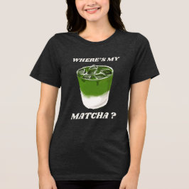 抹茶愛好家の贈り物 抹茶好きのためのグリーンティーグッズ トライブレンドTシャツ