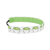 抹茶日本の緑茶ラテティーカップグルメ アスレチックヘッドバンド (左)