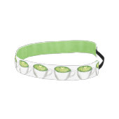 抹茶日本の緑茶ラテティーカップグルメ アスレチックヘッドバンド (右)