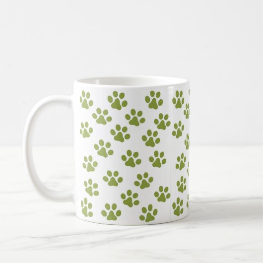 抹茶猫マグ コーヒーマグカップ (左)
