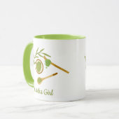 抹茶 マグカップ (正面左)