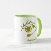 抹茶 マグカップ (正面右)